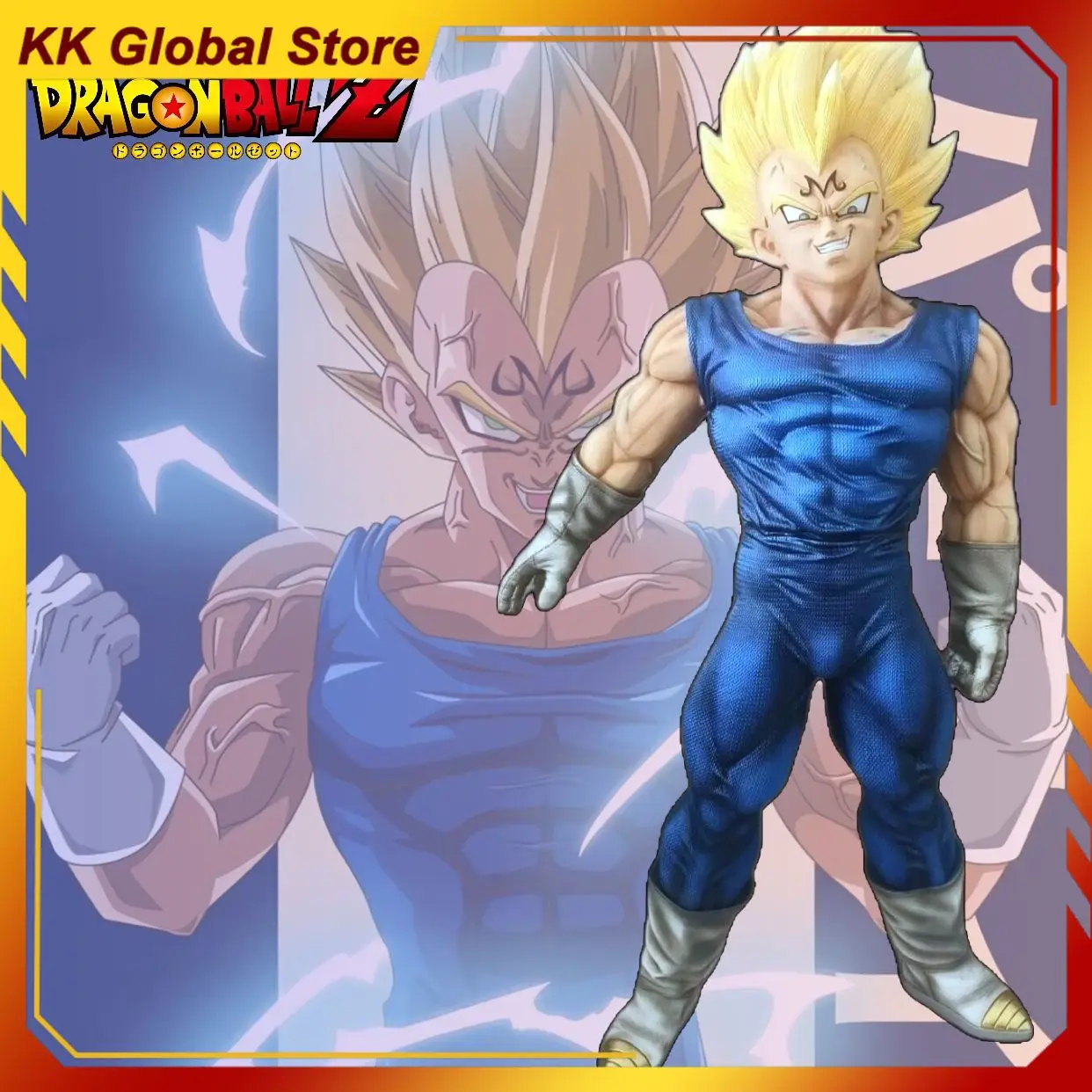 27cm New Dragon Ball Anime Figure Vegeta IV Surrounding PVC Model Collect Statue Desktop Ornament Kids Birthday Gifts Toys