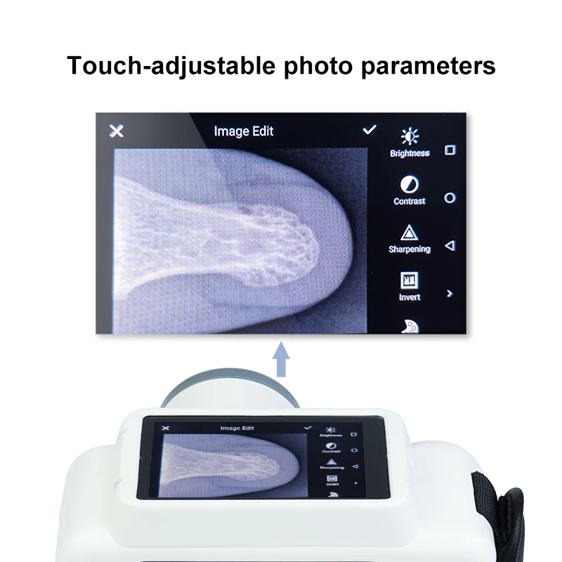 VVDental Dental X-Ray Machine with Digital Control Panel with Sensor Portable Small Digital Film HD Photography Dentistry Tool