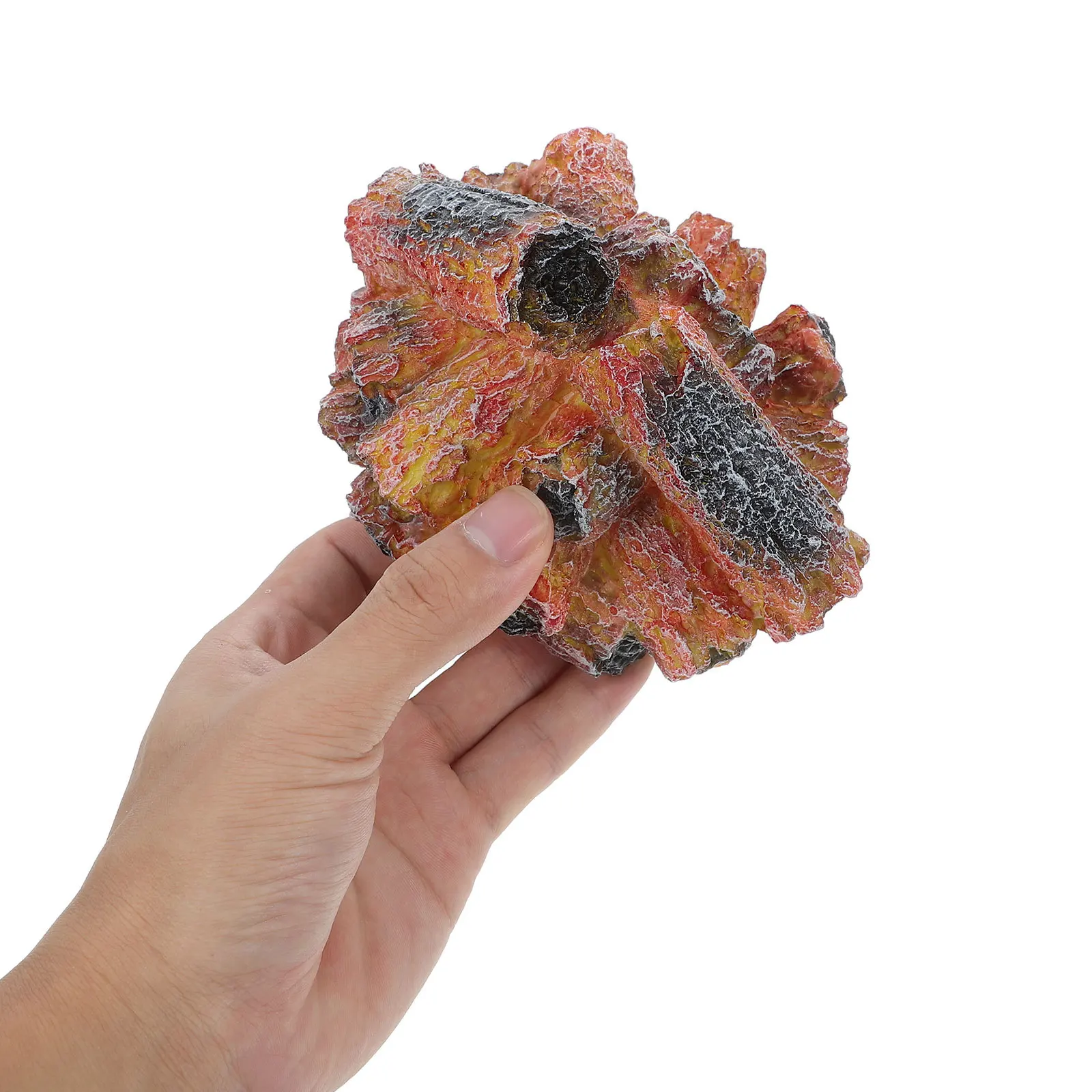 محاكاة مصباح جو لهب الفحم LED مدفأة عديمة اللهب لا يتطلب بطاريات تأثير واقعي أجواء دافئة مريحة #4