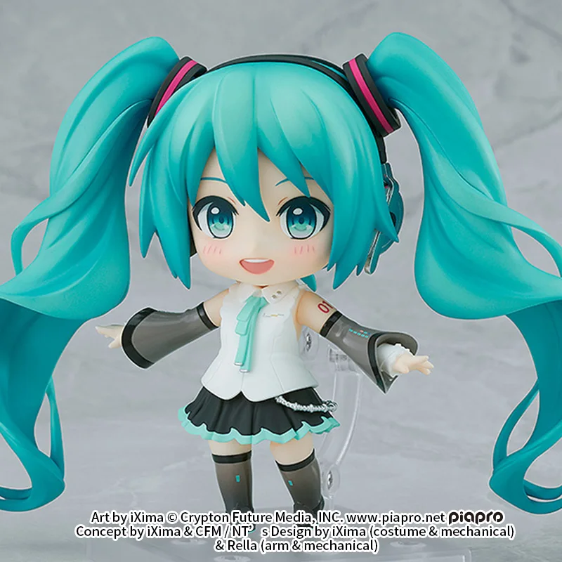 

[Gsc In Stock] Clay Man Hatsune Miku Nt Piapro Characters Anime Figure Model Toy Q Edition Kawaii Cute Doll Collection Gift