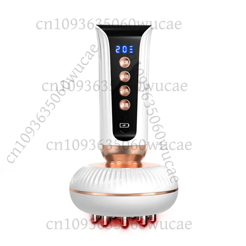 Electric Scraping Instrument, Household Electric Massager, Full Body Universal Belly, Waist and Abdomen Massage
