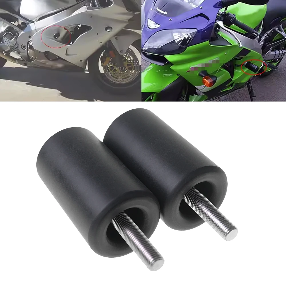 Motorcycle Frame Sliders Anti Crash Falling Protection Fit For Kawasaki ZX9R ZX-9R ZX 9R 2002-2003