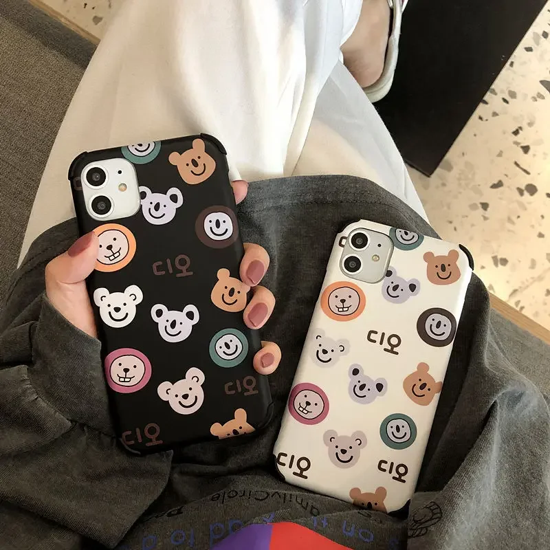 Funda de teléfono Koala para IPhone 11 12 13 14 15 16 Pro Max funda a prueba de golpes para IPhone 16 Pro Max