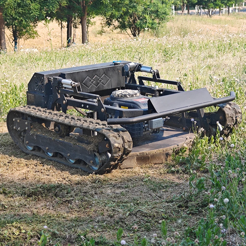 

Professional Grade Cordless 4-Stroke Grass Cutter Industrial Grade Remote Lawn Mower for Tackling Dense Vegetation