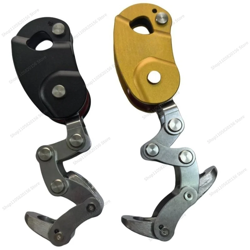 For 3rd Gen Extended Tree Climbing Ascender Descender High Altitude Work Rope Grab Outdoor Pulley
