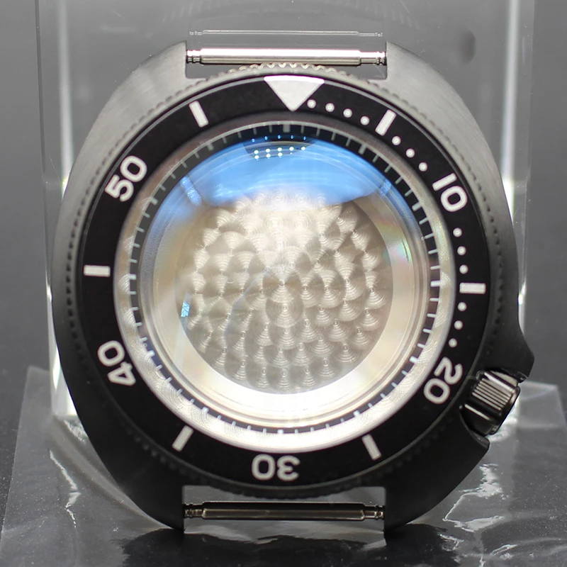 

Waterproof 44mm Men Watch Case Sapphire Glass For Seiko NH35 NH36 NH34NH38 Movement 28.5mm Dial Modified SKX Watch Part Hot Sale