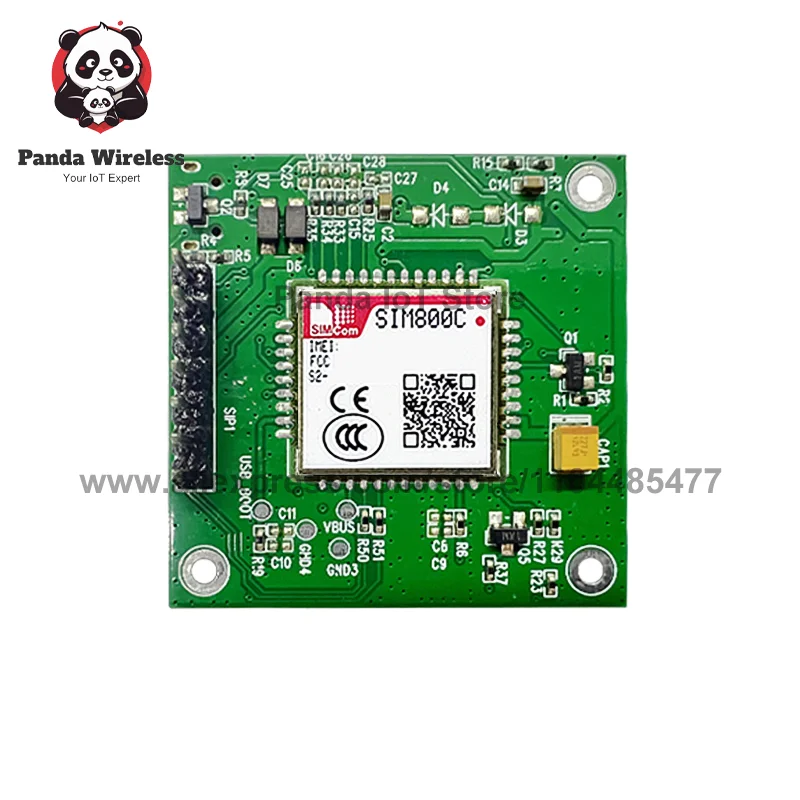SIMcom SIM800C GPRS Core Board Development Board GSM/GPRS 850/900/1800/1900 SIM800C Serieel met FPC voor IoT smart hardware