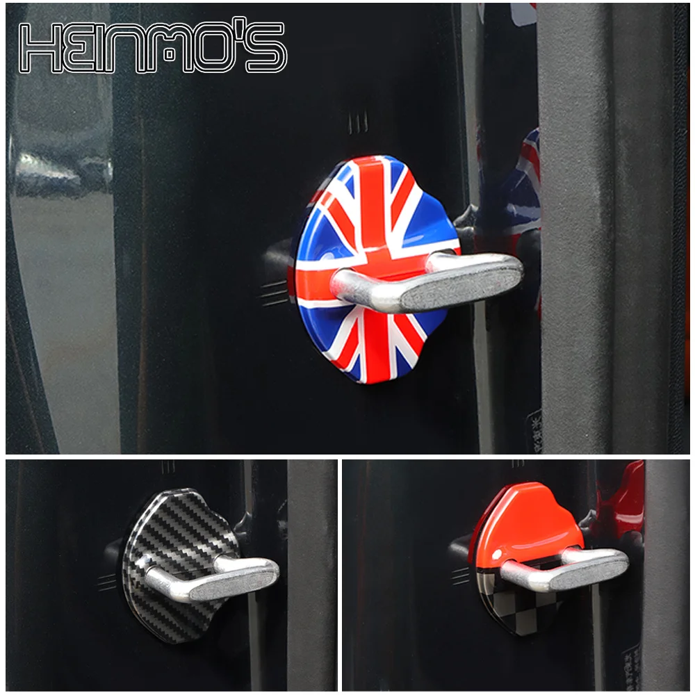 Car Door Lock Protective Sticker Cover Compatible With MN Cooper E SE J01 EV J05 Aceman U25 Countryman 2024+ Accessories