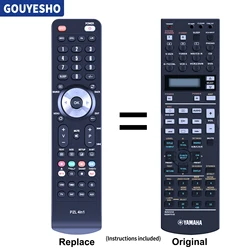 New Remote Control RAV230 RAV231 RAV232 RAV233 RAV234 for Yamaha RX-V1300 HTR-5590 DSP-AX1300 RX-V1300RDS