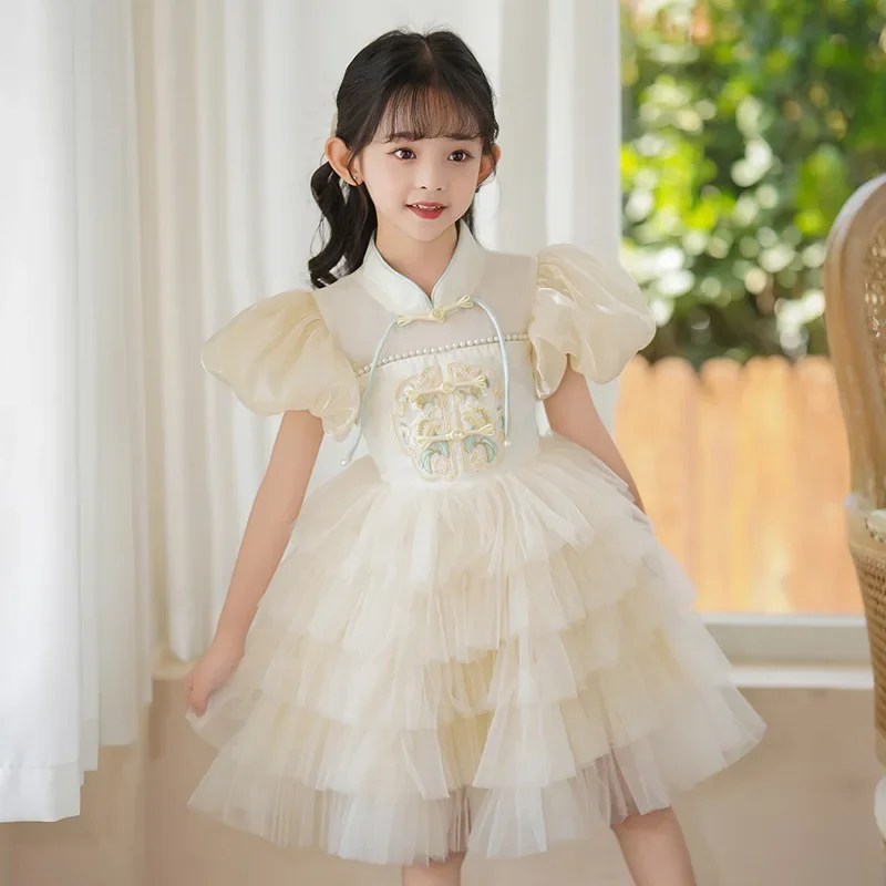 فستان أنيق للفتيات فستان حفلات الزفاف 12 سنة فساتين Quinceanera 2025 فستاين سهرة/فساتين الحفلات فساتين الفتيات على عرض التسوية