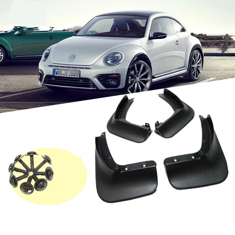 

Mud flaps Mud Guards For VW Beetle (A5) 2012 2013 2014 2015 2016 2017 2018 2019 Mudflaps Mudguards Splash Guards Tire Fenders