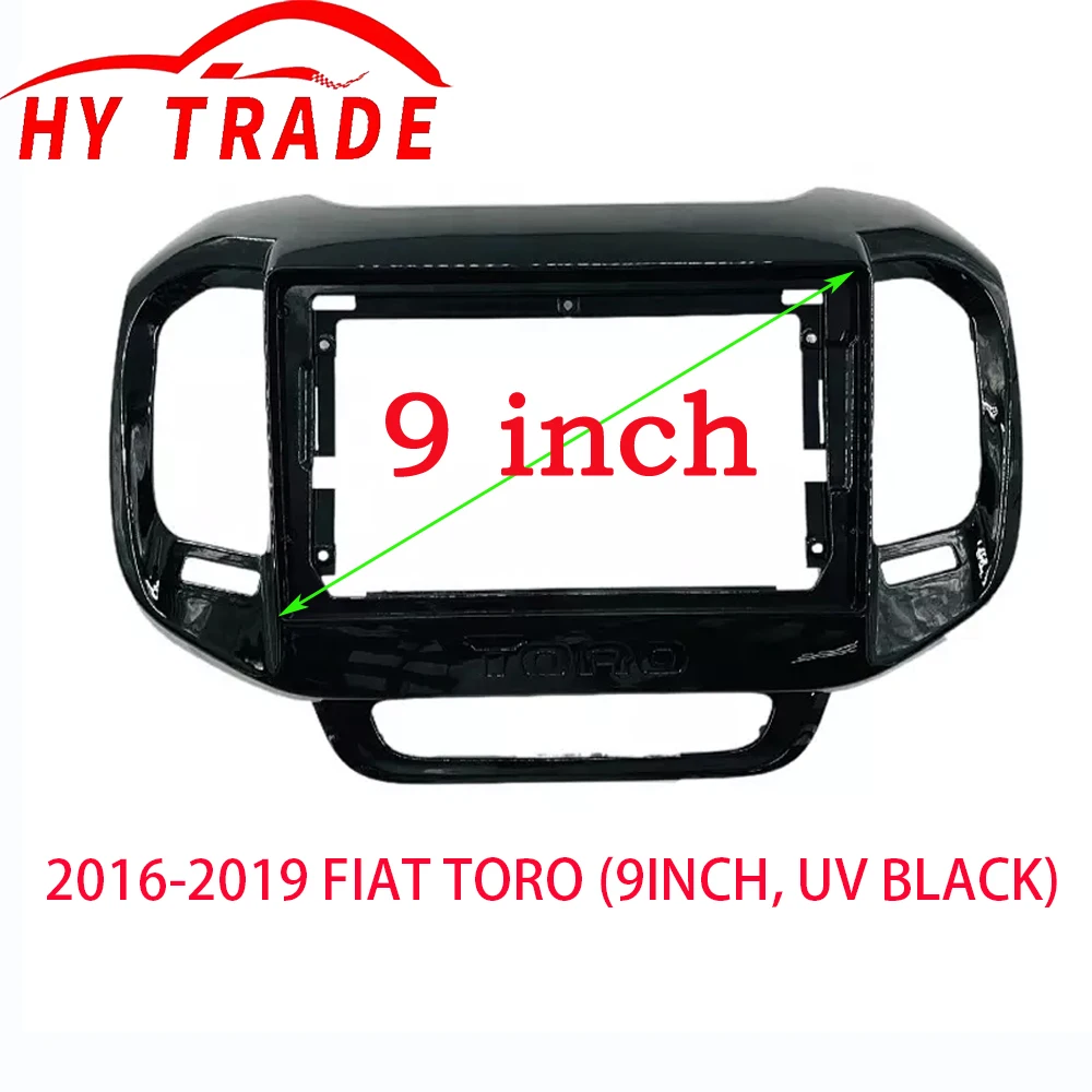 

Установка для автомагнитолы 2 Din, 9 дюймов, DVD, GPS, Mp5, ABS, ПК, пластиковая рама для приборной панели FIAT Toro 2016-2019