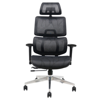 New style high back full mesh black swivel ergonomic computer desk chairs lumbar support easily adjustable office chair