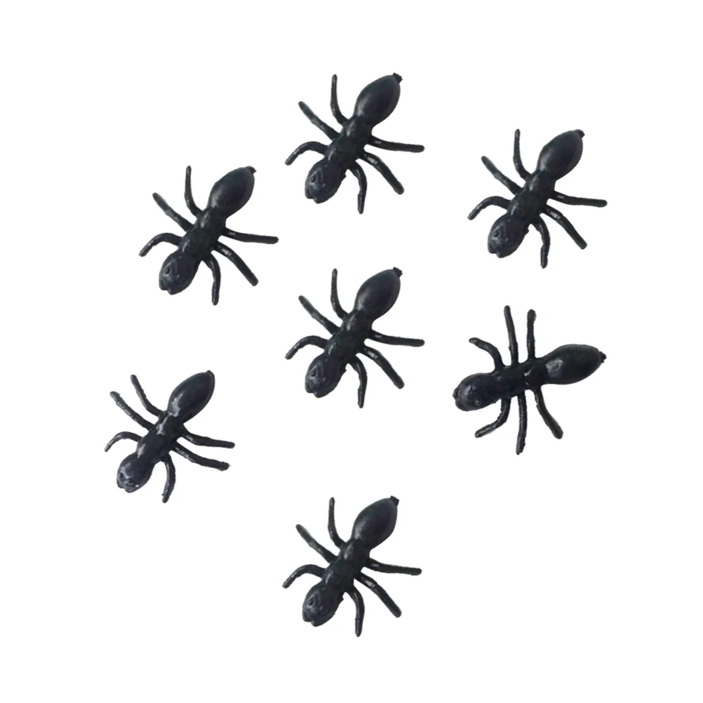 50pcs Animal Ant Figure Toy Simulated Prank Toy Halloween Party Supplies