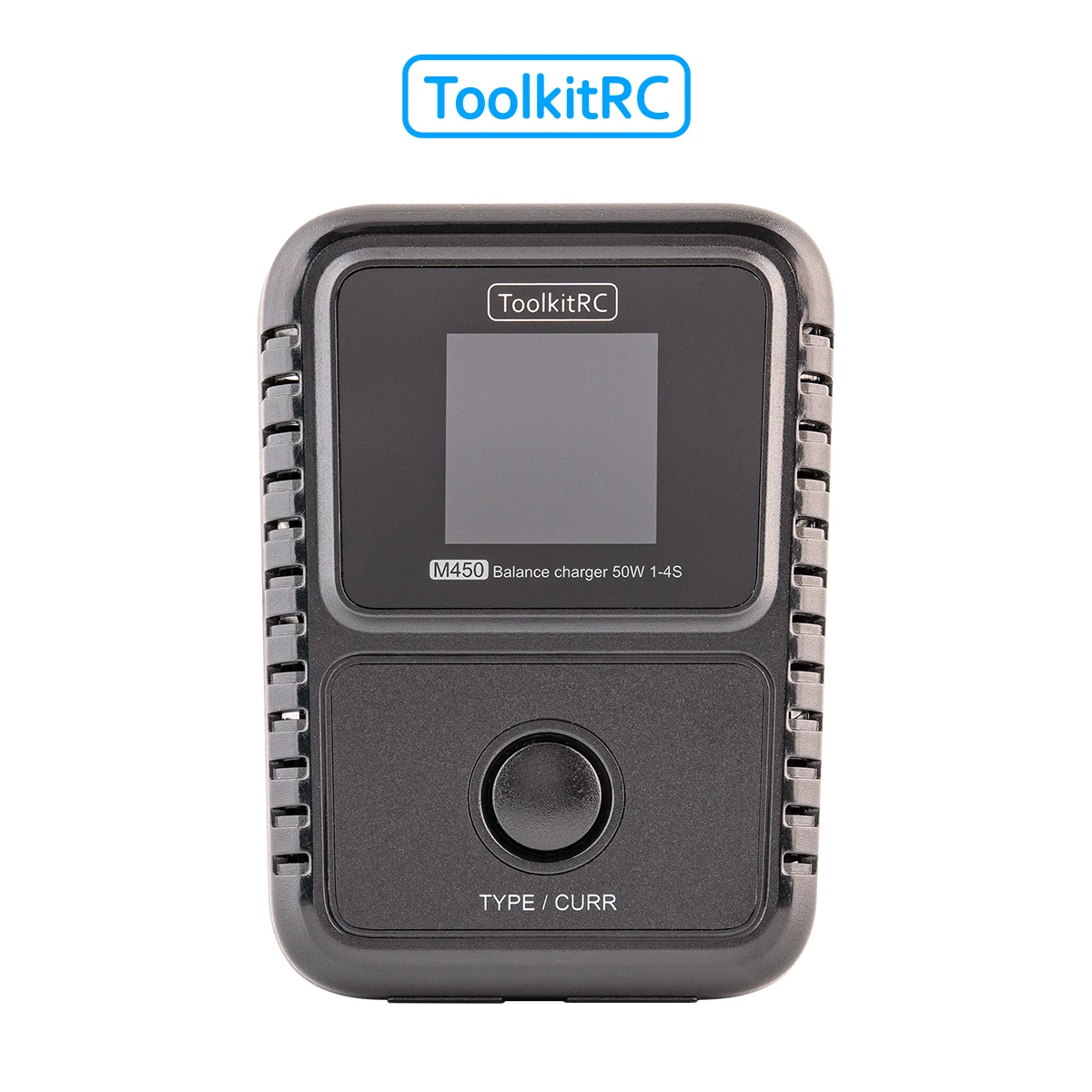 Toolkitrc M450 50W 2 ~ 4S LiPo LiHV LiFe chargeur d'équilibre de batterie affichage coloré contrôle tension de coupure