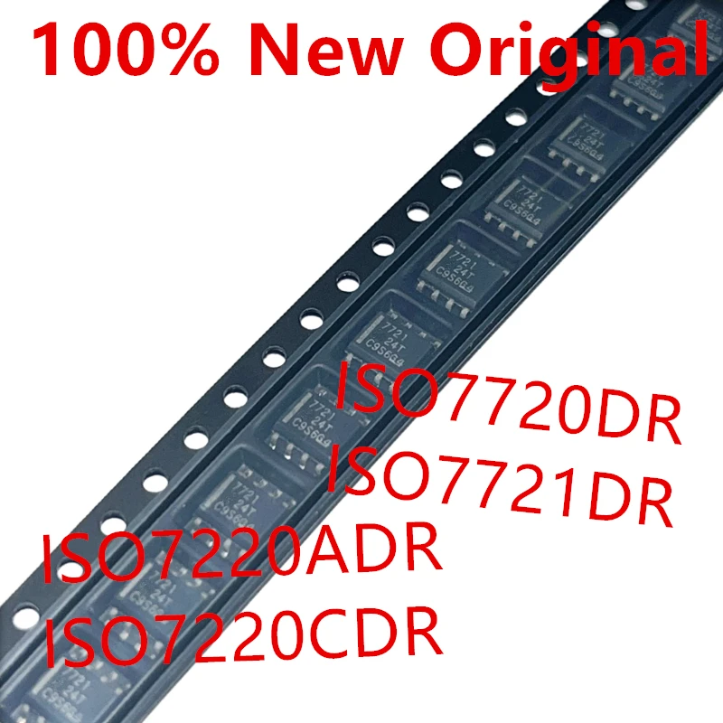 10piece  ISO7720DR  7720 、ISO7721DR  7721 、ISO7220ADR  I7220A 、ISO7220BDR  I7220B 、ISO7220CDR  I7220C  Digital isolator chip