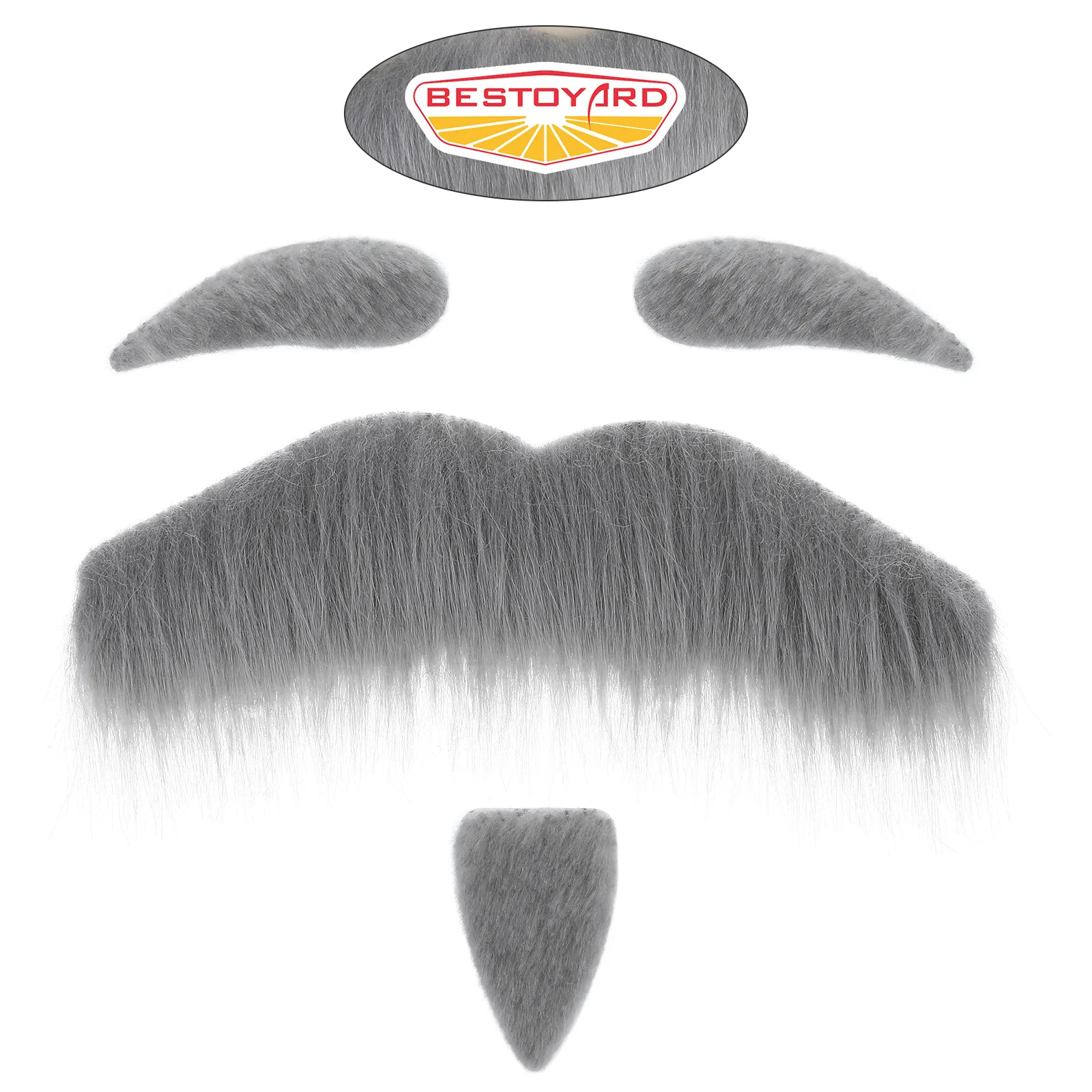 Bart Fälschung für Mann Santa Claus Bärte Kostüm Gesichts haar Halloween Dekorationen