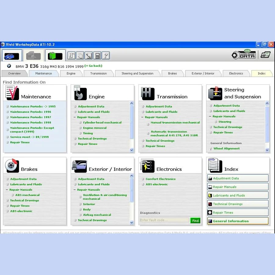 Vivid Workshop DATA ATI 10.2 Auto Repair Software Up To 2010 Vivid Workshop Data  Don't Need To Active + Nitro