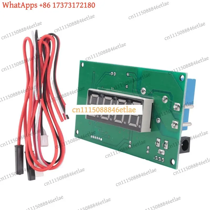 LKB  4-Digit Minute Timer Board for Arcade Game Machines, Coin-Operated Time Control Module with Display