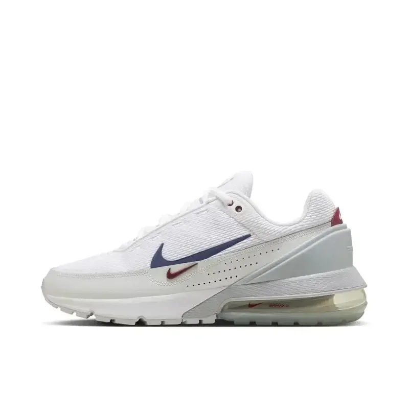 حذاء الجري Nike Air Max Pulse المريح والمريح منخفض الارتفاع للرجال والنساء باللون الأبيض والأسود