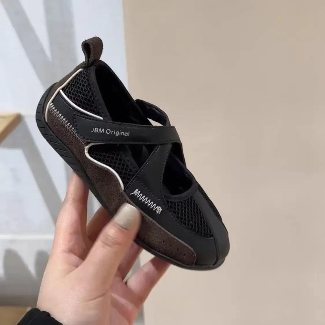 Mädchen Ballett-Sneaker 2026 – Neue Sommer Kinder Barfuß-Sneaker mit weicher Sohle, bequem, vielseitig, schick für Schule und Outdoor-Spiele – Detail 7