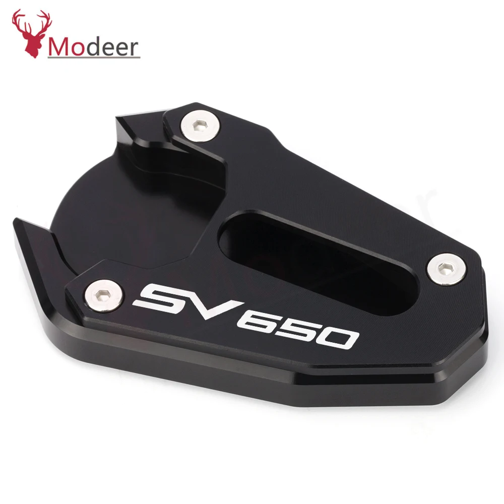 For Suzuki SV 650/650X SV650 SV650X 2018 2019 2020 SFV650 Gladius SFV 650 Kickstand Extension Foot Side Stand Enlarger Plate Pad