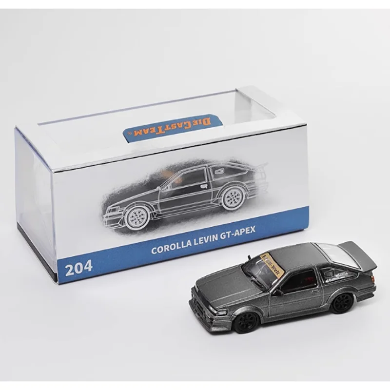 

DCT литой под давлением масштаб 1/64 AE86 широкий корпус модифицированная версия моделирование сплава модель автомобиля коллекция орнамент игрушка