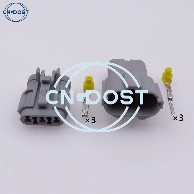 1 Set 3 Pin MG640329 MG610327 Waterproof Electrical Wiring Harness Plug Socket Auto Connector AC Assembly