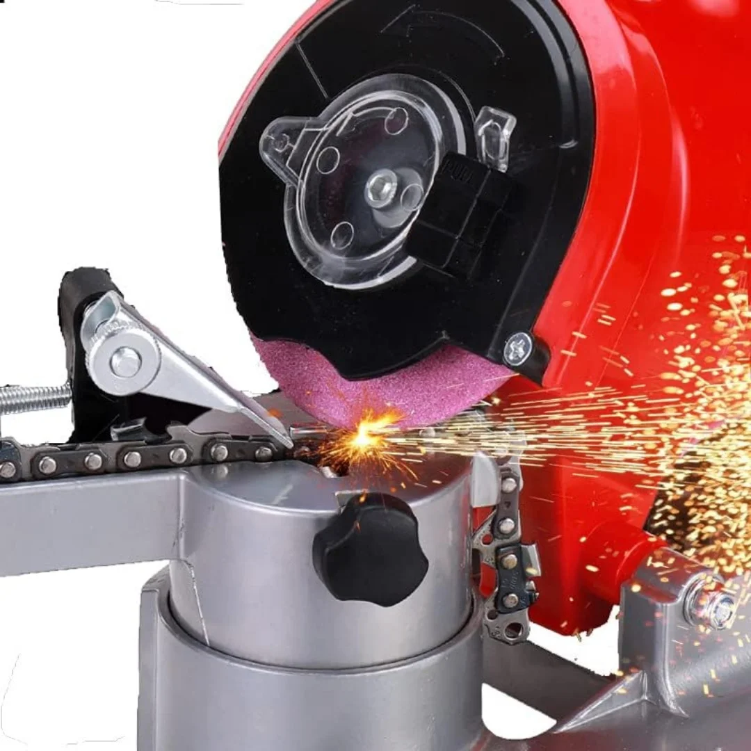 250W Electric Chainsaw Sharpener Portable Bench Grinder Professional Chainsaw Grinder 8400RPM 110V Electric Chainsaw Sharpener f
