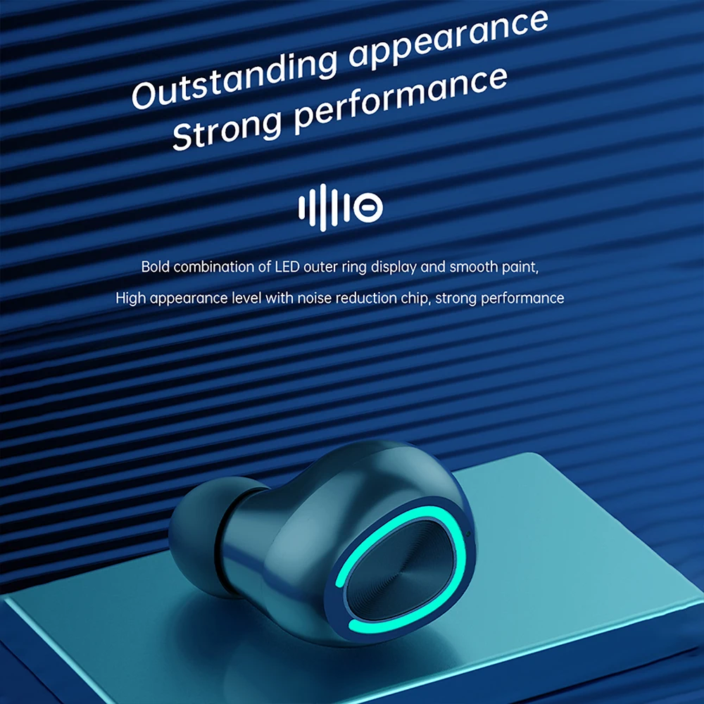 Mini auricular inalámbrico Invisible, auriculares deportivos individuales con Bluetooth, manos libres para todos los auriculares de teléfono