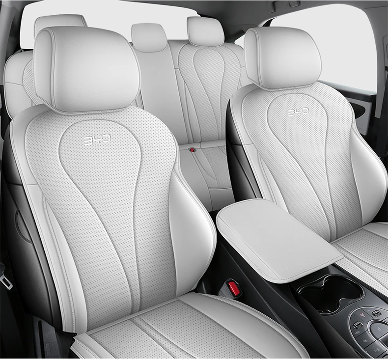 Maßgefertigte Auto-Zubehörteile, Sitzbezüge, Komplettset aus Kunstleder für BYD Seal 06 DM-i, vollständig abdeckend für BYD Seal 6 dmi – Detail 1
