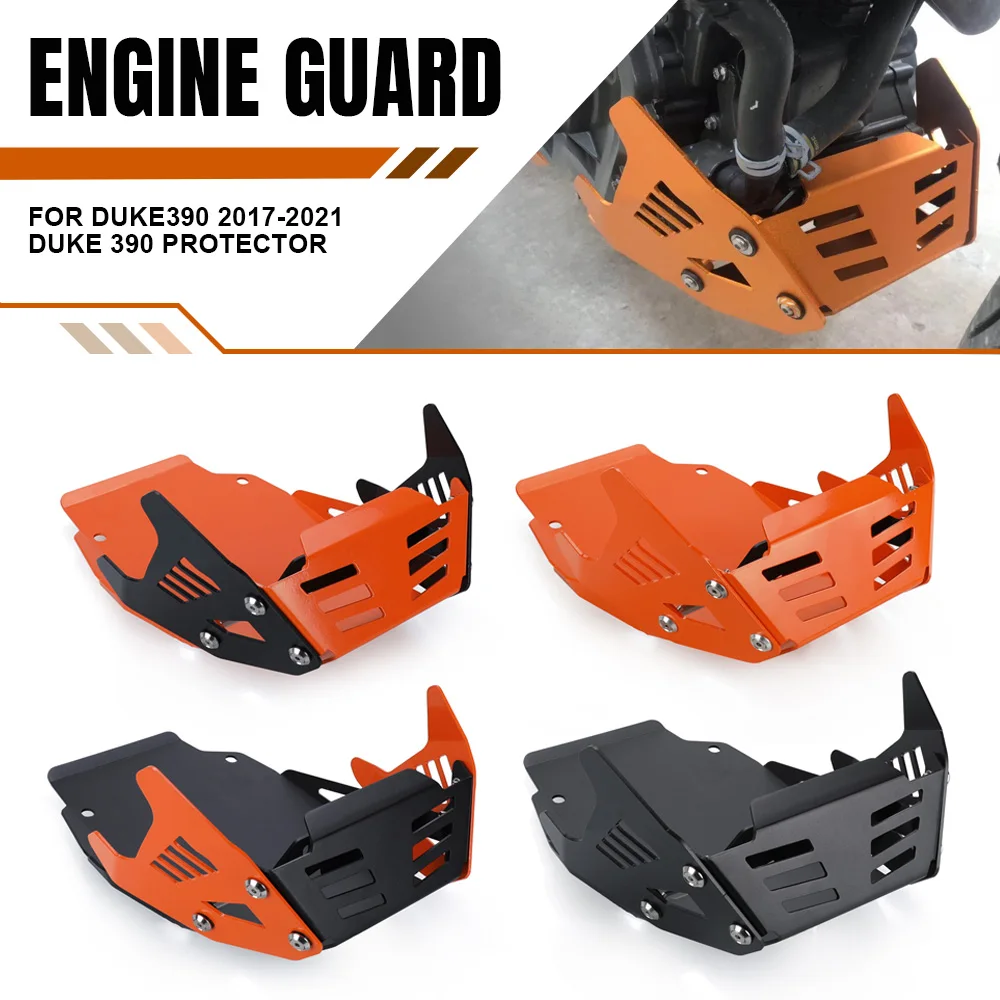 

Engine Housing Protection Motorcycle Skid Plate Bash Frame Guard Chassis Protector For Duke390 2017 2018 2019 2020 2021 DUKE 390