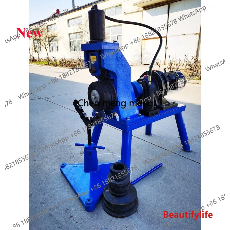 A55 Oil pipe hydraulic rolling grooving machine Automatic numerical control grooving machine 600 heavy fire galvanized pipes