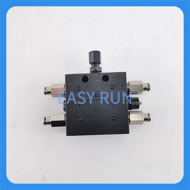SSV6 Progressive grease distributor quantified continous grease distribution valve SSV6-4way completed with quick out 4MM or 6MM