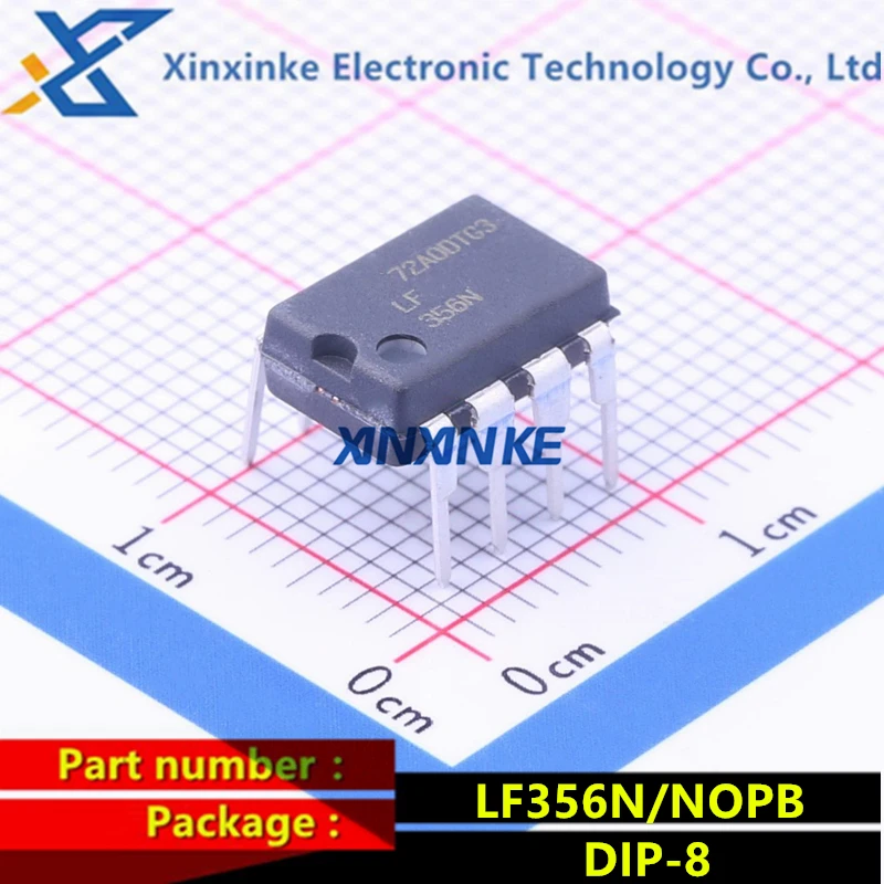 LF356N/NOPB LF356N DIP-8 Operational Amplifiers - Op Amps JFET INPUT OP AMP Brand New Original