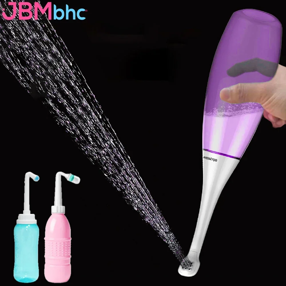 4/500ml Portable Bidet Spray Handheld Travel Bidet for Pregnant Women Baby Cleansing Water Washer Bottle Baby Showers Mom Bottle