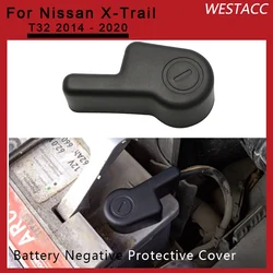 ABS Car Engine Battery Anode Negative Terminal Protective Cover Cap for Nissan X-trail T32 2014 - 2020 Interior Accessories