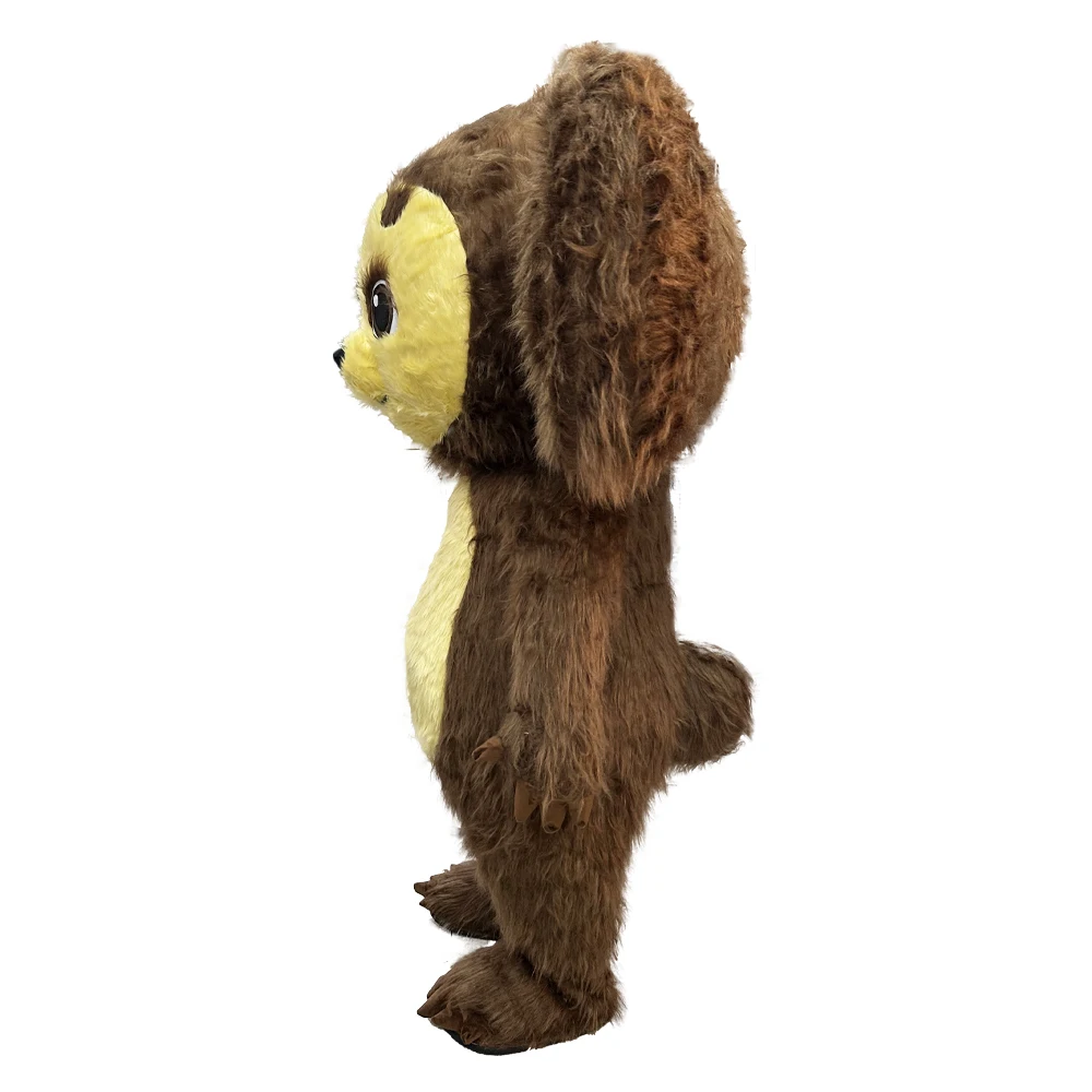 SAYGO Inflatable Cheburashka Crocodile Costume Big-eared Monkey Costume Mascot for Adult Cosplay Cute Furry suit Party Dress