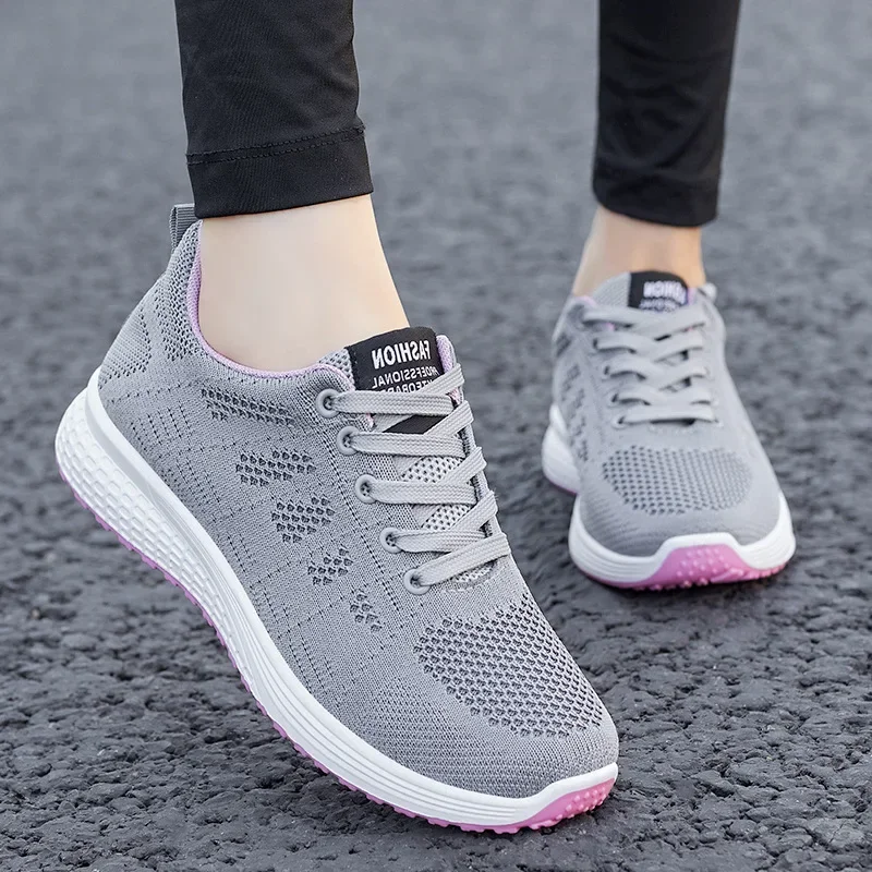 

Women Sneakers Lightweight Women Sport Sneaker Breathe Casual White Shoes For Women Athletic Shoe Tennis Female Sports Shoes