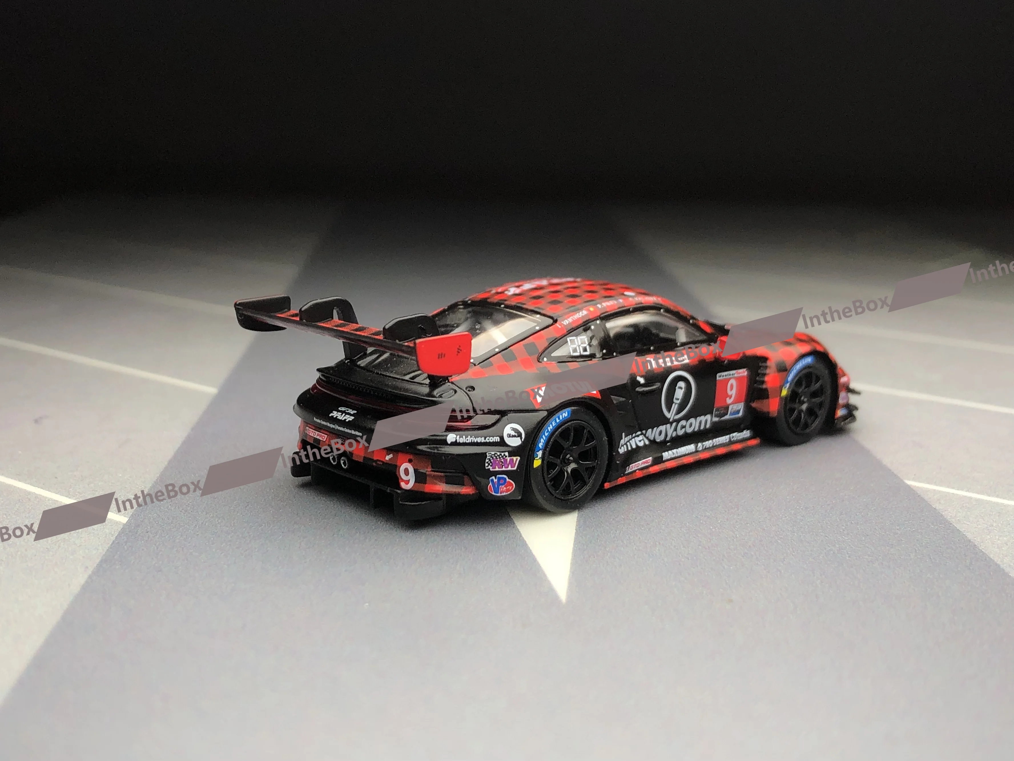 Minigt 1:64 770 911 GT3 R #9 2023 IMSA Sebring 12 Hrs GTD PRO Winner Sports Model Diecast Metal Car BN Model Car Collection Limi