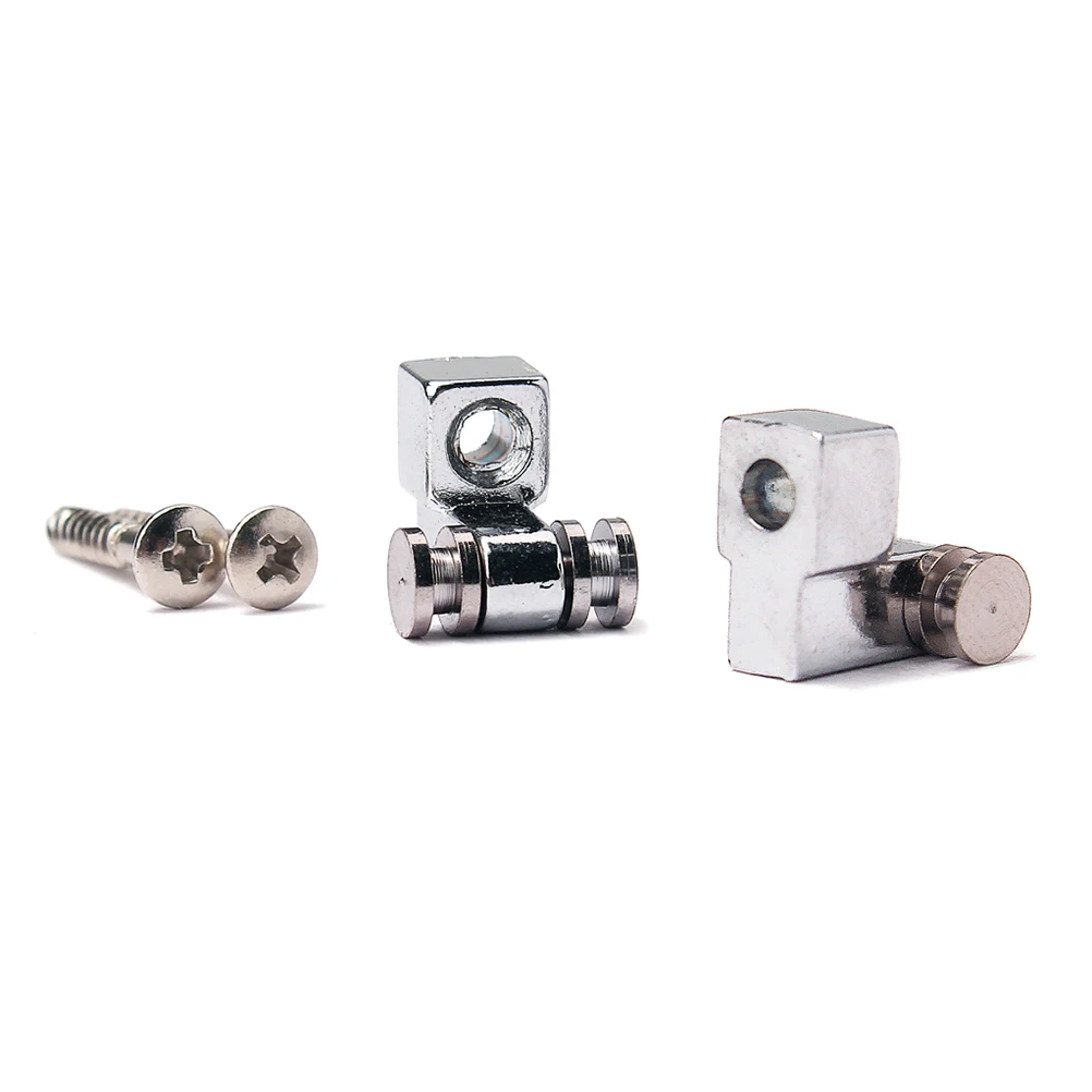 

2Pcs Roller Tree Retainer Durable Electric Metal Roller String Tree Bass Guitar Accessories String Buckle Musical Instruments