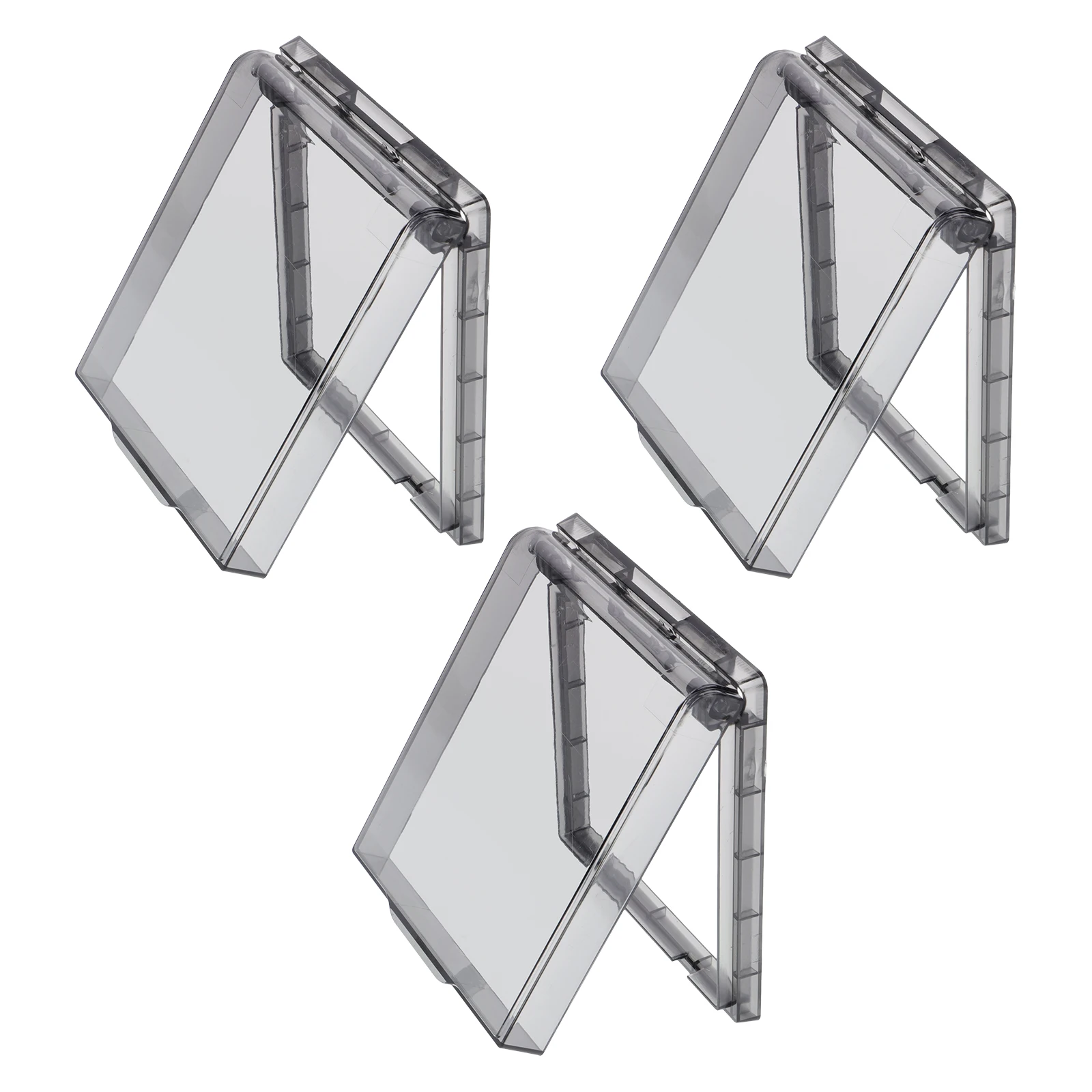 

3Pcs Waterproof Socket Protective Cover ABS Light Switch Guard Child Proof Safety Shield Protector Clear Home Bathroom Bedroom