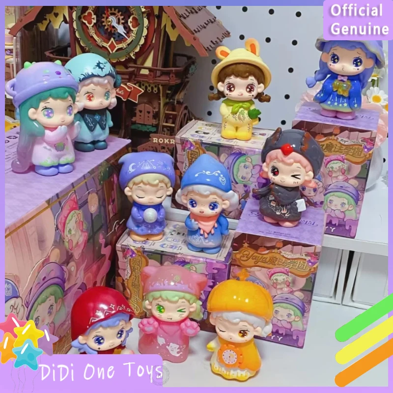 

Подлинная серия Yaya Magic Academy, слепая коробка, милая коллекция фигурок, украшение для рабочего стола, модный тренд, подарок-сюрприз для девочки