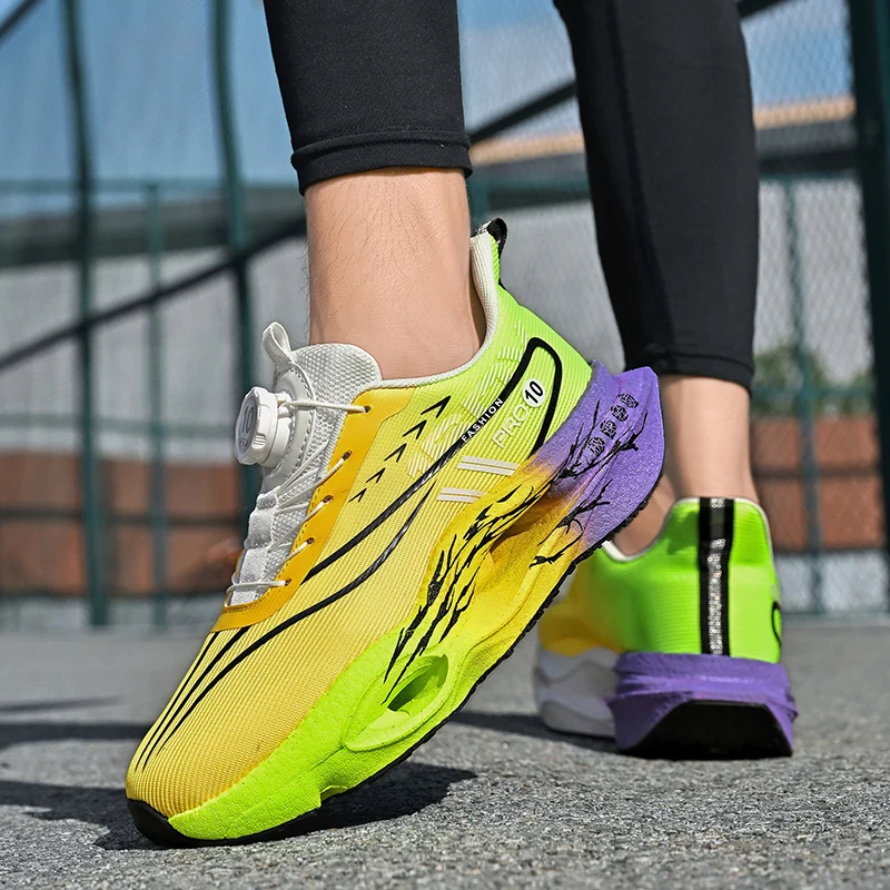 Marathon Men Running Shoes Trainer Breathable Sneakers Carbon Board Sneakers Women Lightweight Sports Shoes Trend Athletic