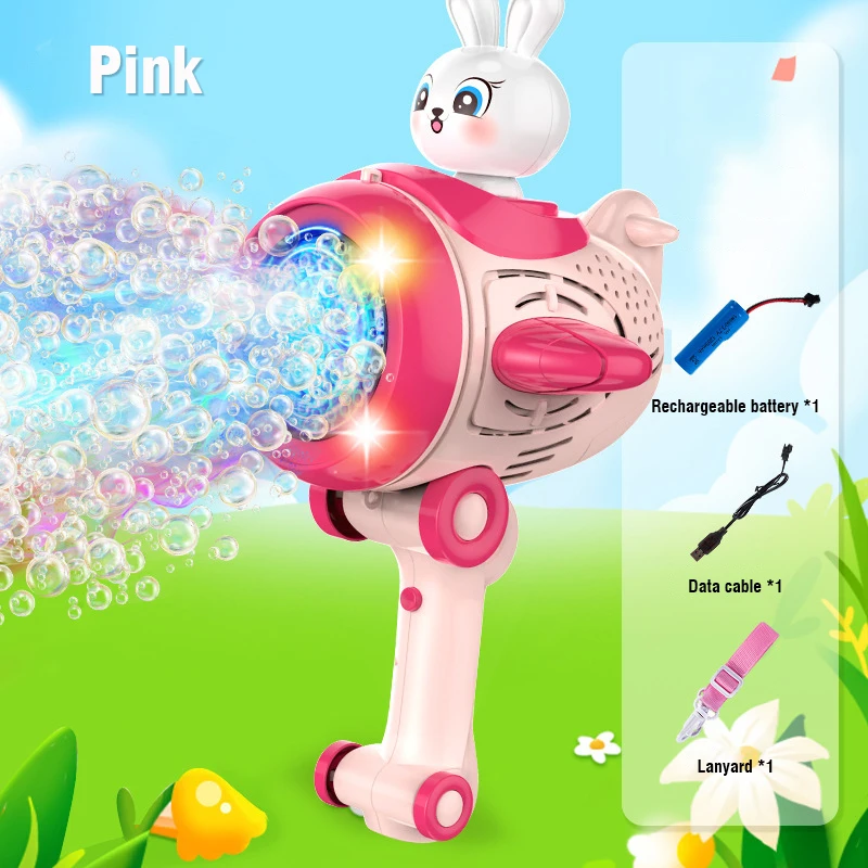 Elektrische Blase Pistole Kinder Spielzeug automatische Blase Maschine Cartoon Seife Gebläse Sommer Outdoor-Party-Spiele Kinder Geburtstags geschenk