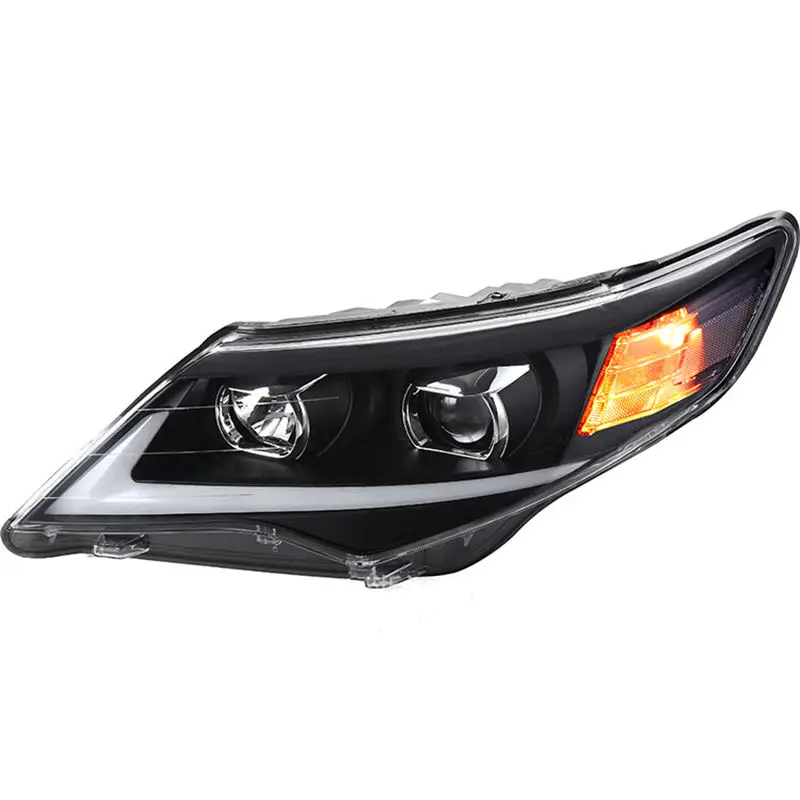 Car LED Head Lamp For Toyota Camry 2012-2014 Streamer Turn Signal Indicator DRL Daytime Running Light Headlight Assembly