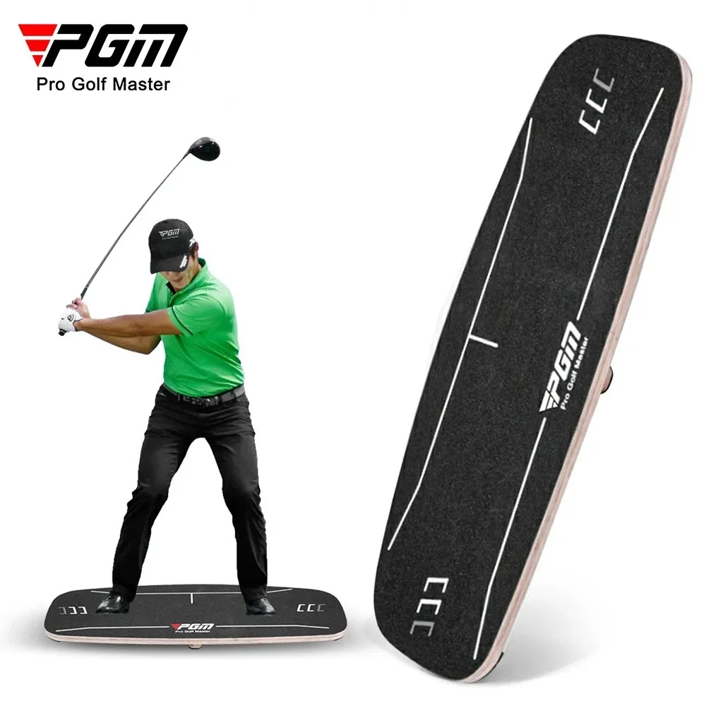 

Тренажер для гольфа PGM Golf Swing Center of Gravity Training Board, улучшает баланс, стабилизирует положение начинающих игроков.