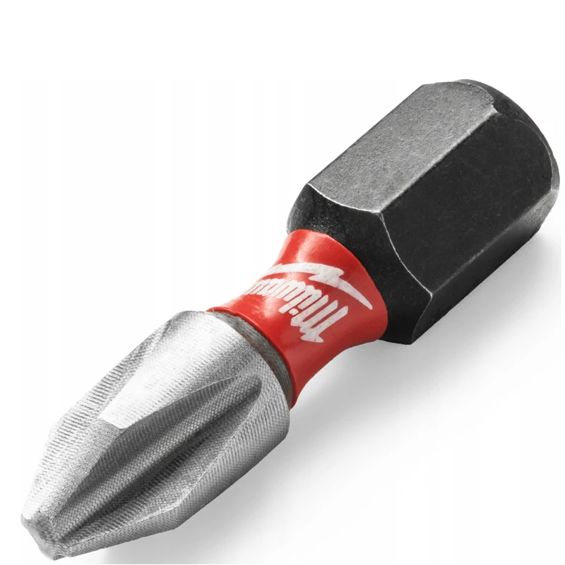 Milwaukee PH2 25MM Impact Bits 25 Pack SHOCKWAVE High Hardness Electric Screwdriver Tool Attachments 4932430853