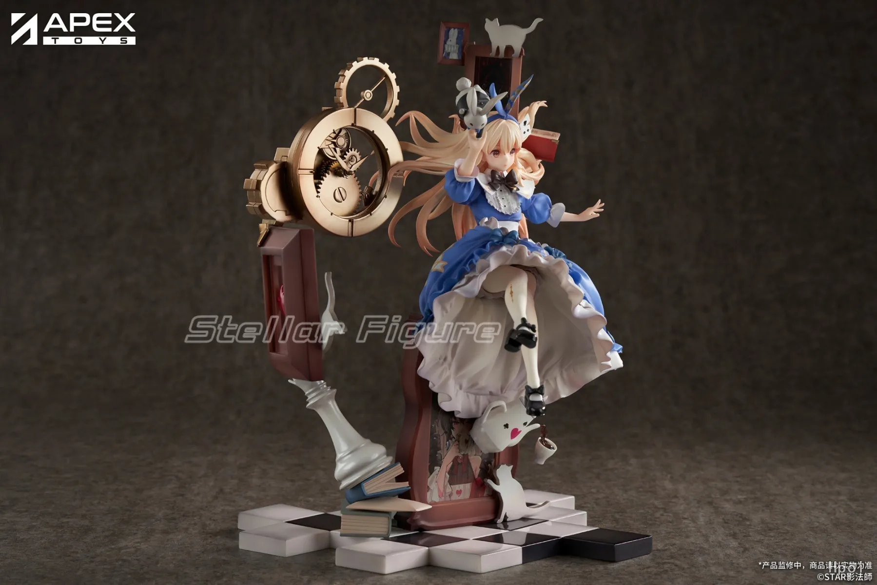 【SF】In Stock APEX-TOYS Sleeping in Wonderland Dreaming Moment Alice Riddle 1/7 Ratio Figure Animation Toys Collection