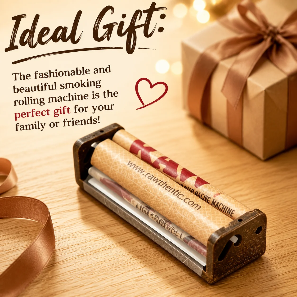 Degradable Manual Tobacco Herb Roller Cone Rolling Machine 110mm/78mm/70mm Portable Cigarette Holder Natural Rolling Papers - view 4